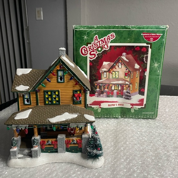 Department 56 A Christmas Story Ralphie´s House